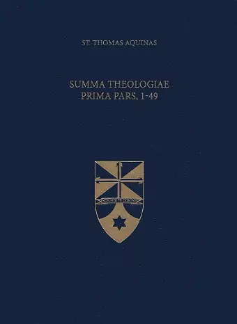 Summa Theologiae Prima Pars, 1-49 cover