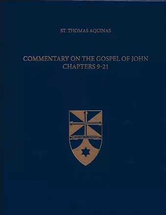 Commentary on the Gospel of John Chapters 9-21 cover