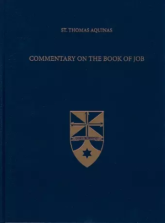 Commentary on the Book of Job cover