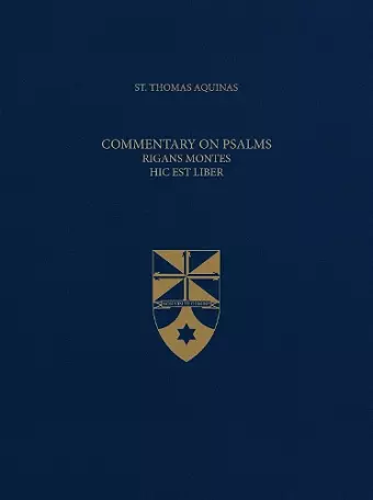 Commentary on Psalms cover