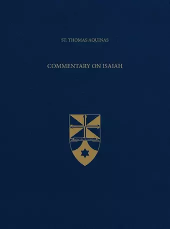 Commentary on Isaiah cover