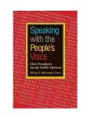 Speaking with the People's Voice cover