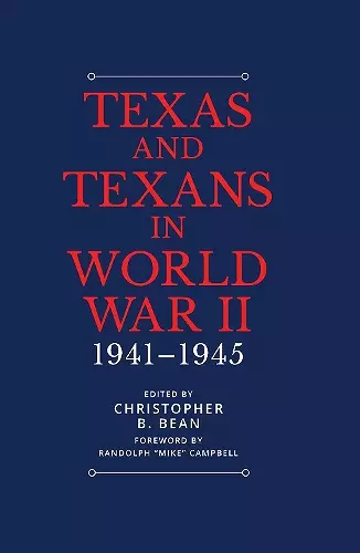 Texas and Texans in World War II cover