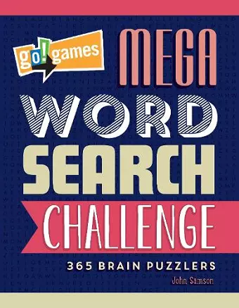 Go!Games Mega Word Search Challenge cover