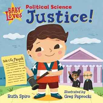 Baby Loves Political Science: Justice! cover