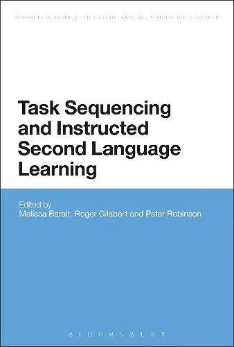 Task Sequencing and Instructed Second Language Learning cover