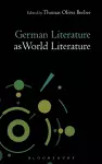 German Literature as World Literature cover