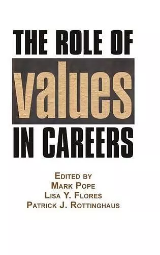 The Role of Values in Careers cover