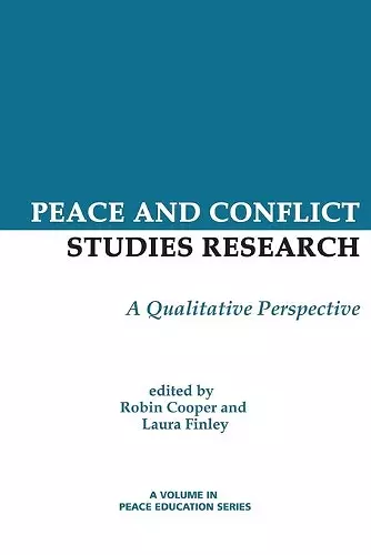 Peace and Conflict Studies Research cover