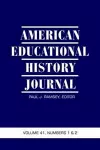 American Educational History Journal cover