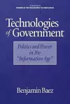 Technologies of Government cover