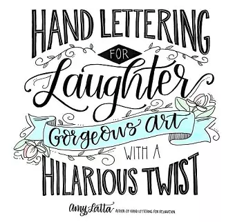 Hand Lettering for Laughter cover