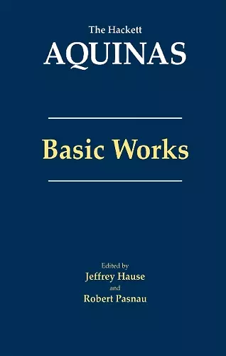 Aquinas: Basic Works cover