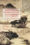 Readings in Later Chinese Philosophy cover