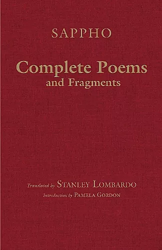 Complete Poems and Fragments cover