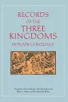 Records of the Three Kingdoms in Plain Language cover