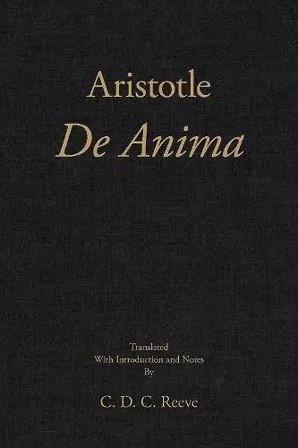 De Anima cover