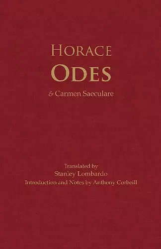 Horace: Odes cover