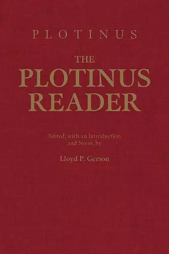 The Plotinus Reader cover