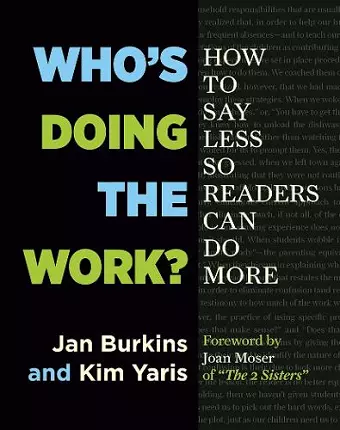 Who's Doing the Work? cover