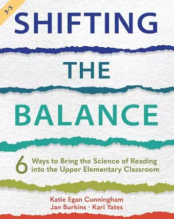 Shifting the Balance, Grades 3-5 cover