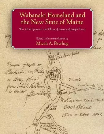 Wabanaki Homeland and the New State of Maine cover