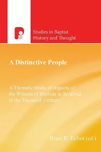 A Distinctive People cover