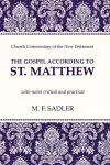 The Gospel According to St. Matthew cover