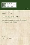 From Text to Performance cover