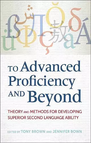 To Advanced Proficiency and Beyond cover