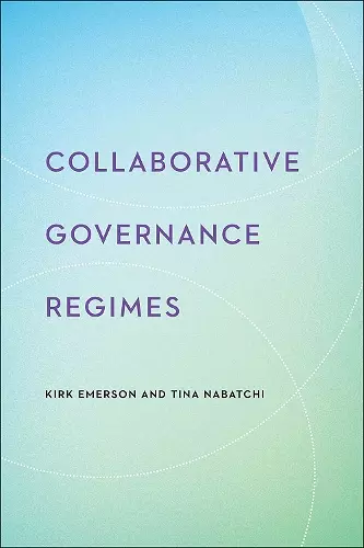 Collaborative Governance Regimes cover