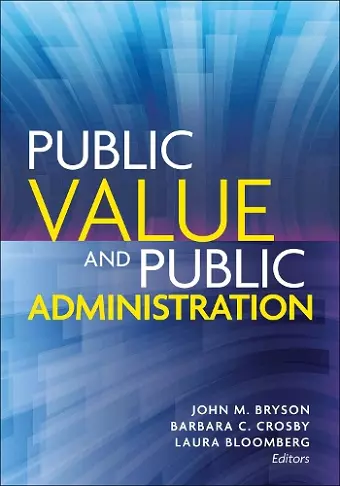 Public Value and Public Administration cover