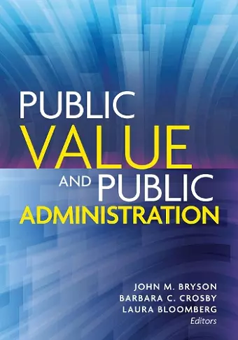 Public Value and Public Administration cover