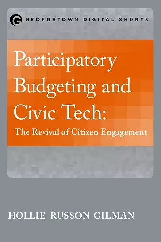 Participatory Budgeting and Civic Tech cover