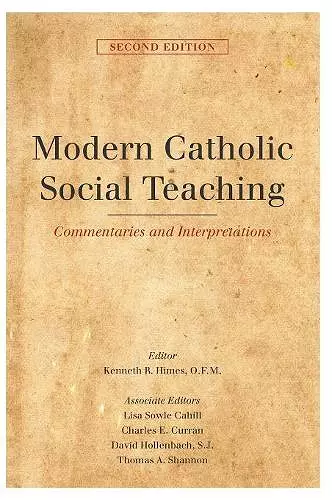 Modern Catholic Social Teaching cover