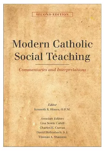 Modern Catholic Social Teaching cover