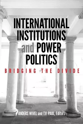 International Institutions and Power Politics cover