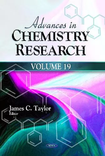 Advances in Chemistry Research cover