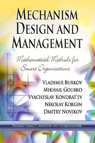 Mechanism Design & Management cover