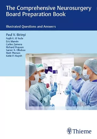 The Comprehensive Neurosurgery Board Preparation Book cover