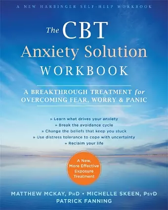 The CBT Anxiety Solution Workbook cover