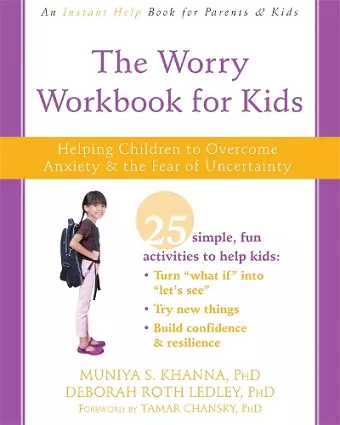 The Worry Workbook for Kids cover