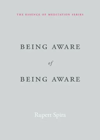 Being Aware of Being Aware cover