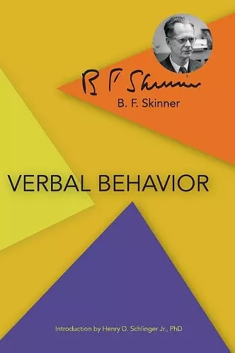 Verbal Behavior cover