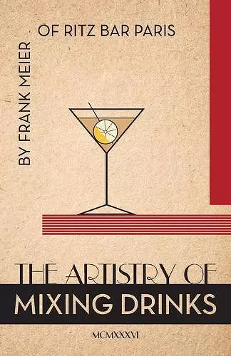 The Artistry Of Mixing Drinks (1934) cover