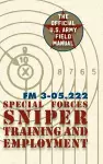 Special Forces Sniper Training and Employment cover