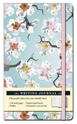 Floral White Blossom Journal cover