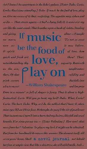 A Novel Journal: William Shakespeare (Compact) cover