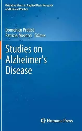 Studies on Alzheimer's Disease cover