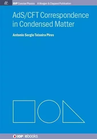 AdS/CFT Correspondence in Condensed Matter cover